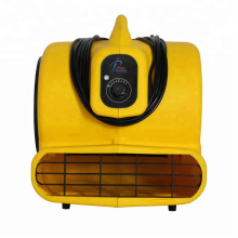 Home and Hospital drying equipment Low price 3/4 HP 3000 CFM 3 speeds air blower carpet dryer